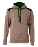 A4 Apparel N4093 Men's Tourney Color Block Tech Fl Heather/Forest