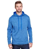 A4 Apparel N4103 Men's Tonal Space Dye-Tech Fleece LIGHT BLUE