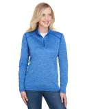 A4 Apparel NW4010 Ladies' Tonal Space-Dye Quarter- LIGHT BLUE