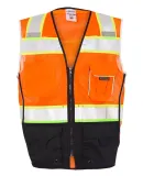 ML Kishigo 1515-1516 Class 2 Black Series Vest Orange