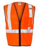 ML Kishigo 1519-1520 Class 2 Economy Vest with Zip in Orange