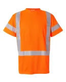 ML Kishigo 9118-9119 Class 3 Short Sleeve T-Shirt Orange