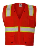 ML Kishigo B100-103 Enhanced Visibility Multi-Pock Red/Lime - B103