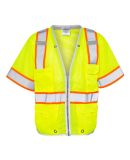 ML Kishigo 1550-1551 Premium Brilliant Series Heav in Lime