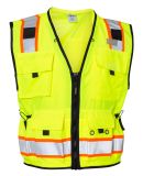 ML Kishigo S5000-01 Professional Surveyors Vest in Lime