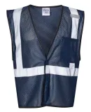 ML Kishigo B120-B127 Enhanced Visibility Mesh Vest Navy Blue - B127