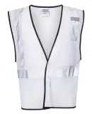 ML Kishigo B120-B127 Enhanced Visibility Mesh Vest White - B124