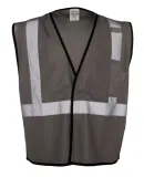 ML Kishigo B120-B127 Enhanced Visibility Mesh Vest Grey - B131