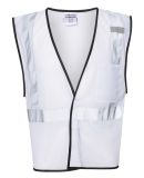 ML Kishigo B120-B127 Enhanced Visibility Mesh Vest in White - b124