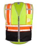 ML Kishigo 1543-1544 Ultimate Reflective Vest Lime