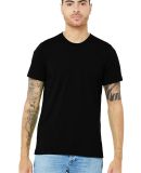 Bella Canvas 3413 Unisex Howard Tri-blend Wholesal in Solid blk trblnd