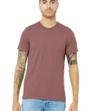 BELLA+CANVAS 3413 Unisex Howard Tri-blend T-shirt in Mauve triblend