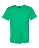 Hanes MO100 Modal Triblend T-Shirt Kelly Green Triblend