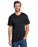 Hanes W110 Workwear Short Sleeve Pocket T-Shirt in Black