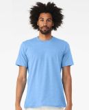 Bella + Canvas 3001CVC Unisex Short Sleeve Heather in Hth carolina blu