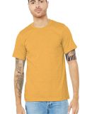 Bella + Canvas 3001CVC Unisex Short Sleeve Heather in Heather mustard