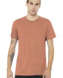 Bella + Canvas 3001CVC Unisex Short Sleeve Heather in Heather sunset