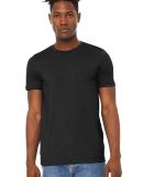Bella + Canvas 3301 Unisex Sueded Tee in Black heather