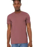 Bella + Canvas 3301 Unisex Sueded Tee HEATHER MAUVE