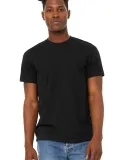 Bella + Canvas 3301 Unisex Sueded Tee SOLID BLK BLEND