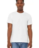 Bella + Canvas 3301 Unisex Sueded Tee SOLID WHT BLEND