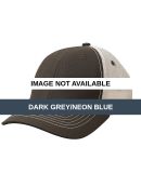 51254 /Sideline Mesh Cap Dark Grey/Neon Blue