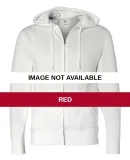 AFX4000Z Independent Trading Co. Full-Zip Hooded S Red