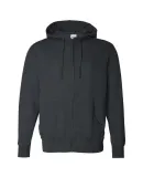 AFX4000Z Independent Trading Co. Full-Zip Hooded S Charcoal Heather