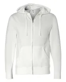 AFX4000Z Independent Trading Co. Full-Zip Hooded S White