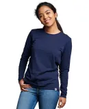 Russel Athletic 64LTTX Women's Essential Long Slee in Navy
