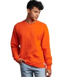 Russel Athletic 698HBM Dri Power® Crewneck Sweats in Burnt orange