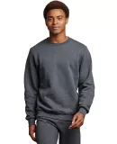 Russel Athletic 698HBM Dri Power® Crewneck Sweats in Black heather