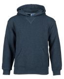Russel Athletic 995HBB Youth Dri Power® Hooded Pu in Black heather