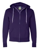 Independent Trading Co. - Unisex Full-Zip Hooded S Grape