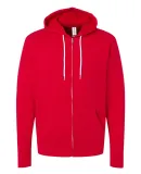 Independent Trading Co. - Unisex Full-Zip Hooded S Red