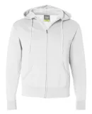 Independent Trading Co. - Unisex Full-Zip Hooded S White