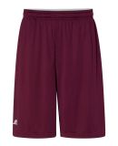 Russel Athletic TS7X2M 10" Essential Shorts with P in Maroon