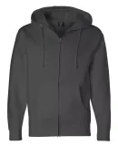 Independent Trading Co. - Full-Zip Hooded Sweatshi Solid Charcoal