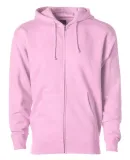 Independent Trading Co. - Full-Zip Hooded Sweatshi Light Pink