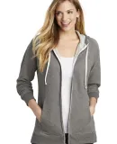 District Clothing DT456 District    Women's Perfec Grey Frost