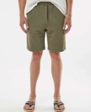 Independent Trading Co. IND20SRT Midweight Fleece  in Army