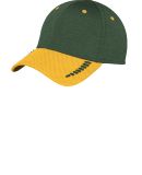 New Era NE704   Shadow Stretch Heather Colorblock  Gold/Dk Grn SH