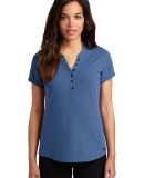 Ogio LOG136 OGIO  Ladies Tread Henley Blue Hthr