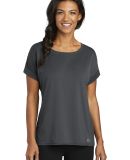 Ogio LOG800 OGIO  Ladies Luuma Cuffed Short Sleeve in Diesel grey