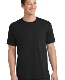 Port & Company PC54T  Tall Core Cotton Tee Jet Black