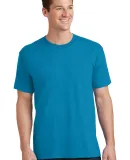 Port & Company PC54T  Tall Core Cotton Tee Neon Blue