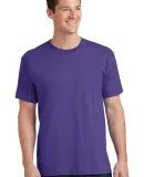 Port & Company PC54T  Tall Core Cotton Tee Purple