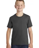 Port & Company PC455Y Youth Fan Favorite Blend Tee Black Hthr