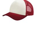 Port Authority Clothing C936 Port Authority  5-Pan in Ivory/red