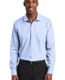 Red House RH390   Slim Fit Nailhead Non-Iron Shirt Blue Pearl